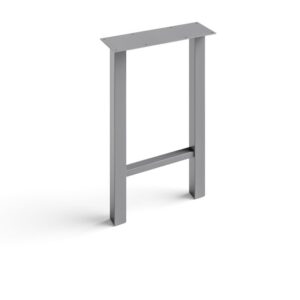 A Square H leg table support
