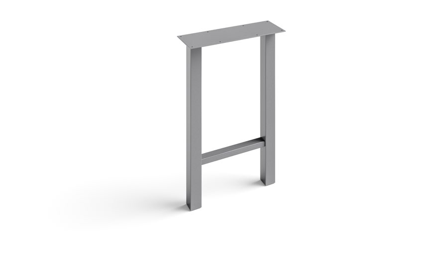A Square H leg table support