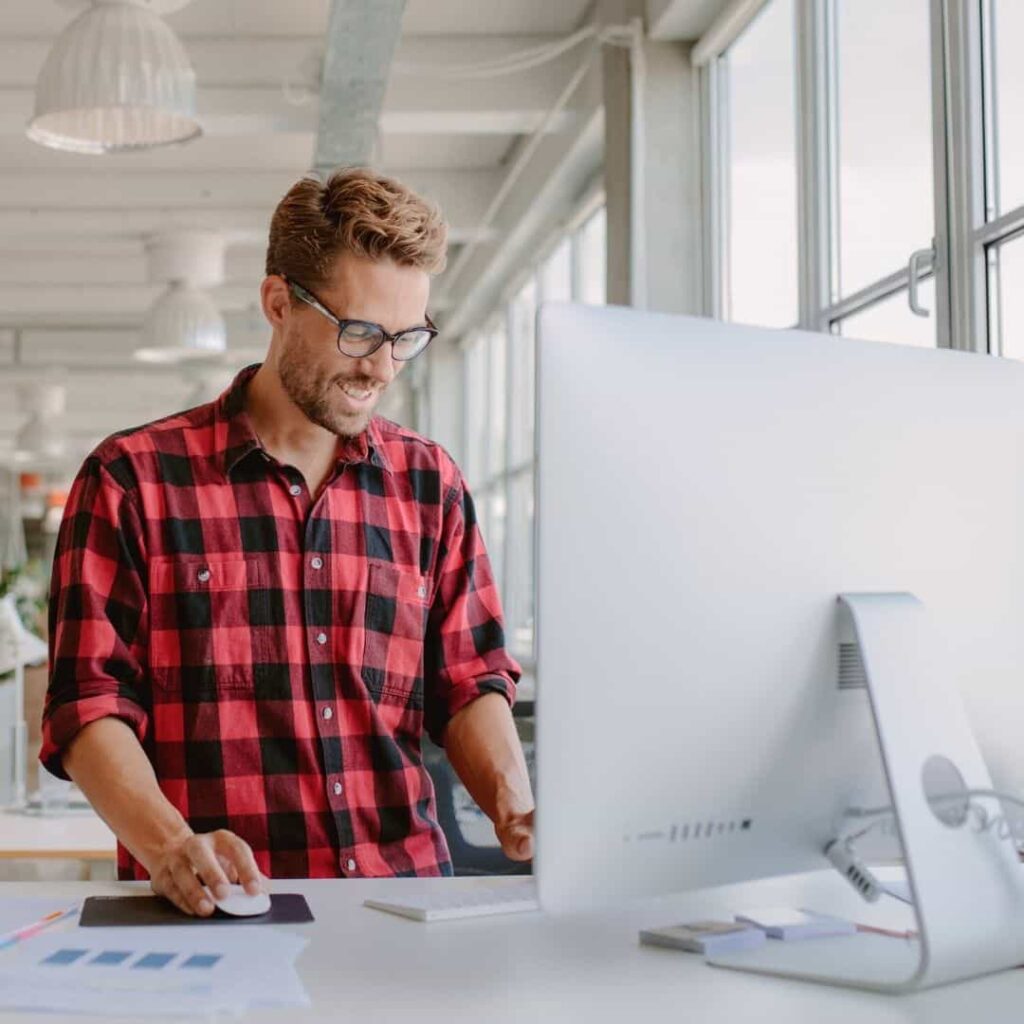 Gibraltar creates adjustable metal table legs for standing desks.