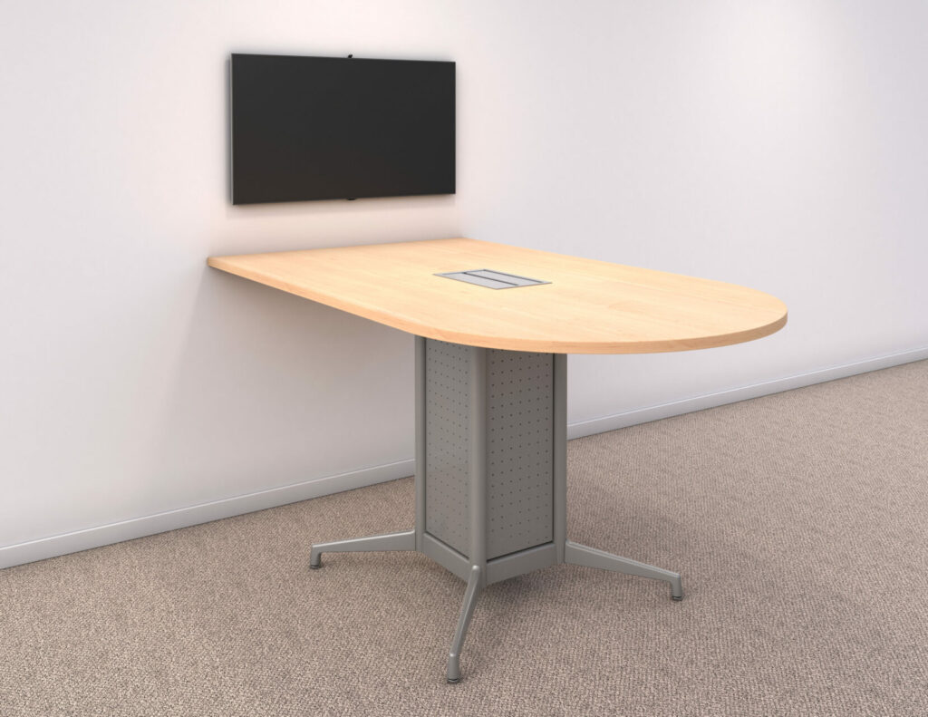 Gibraltar provides great options for a media base for meeting tables designed for you.