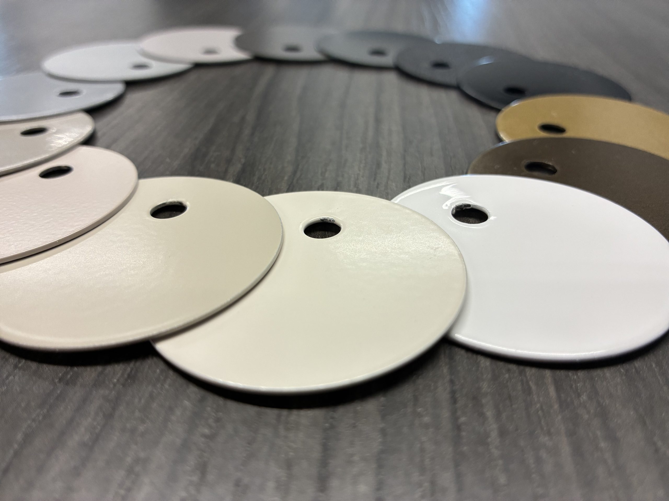 Finish Samples on a ring
